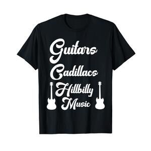 Guitars Cadillacs Hillbilly Music Shirt Mens Country Music T-Shirt